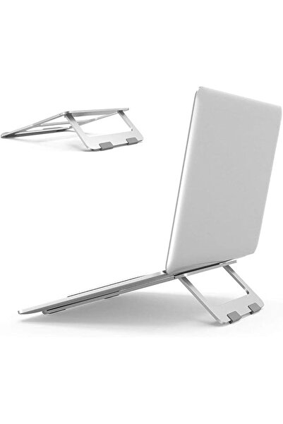 The Bros Laptop Stand, Adjustable Aluminum Portable Riser for Desk, Compatibl...
