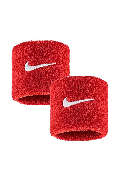 Nike Swoosh Classic Wristbands 2 Pack Os Unisex Червоний браслет N.101.2405.4...