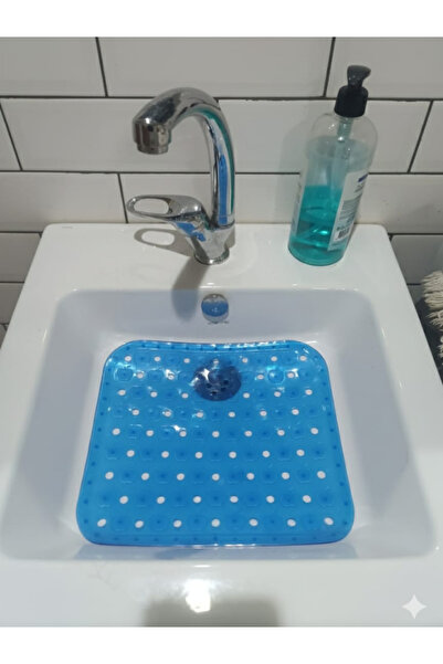 nowapazar çilek figurlu lavabo matı vantuzlu sert zemine yapışan silikon lava...