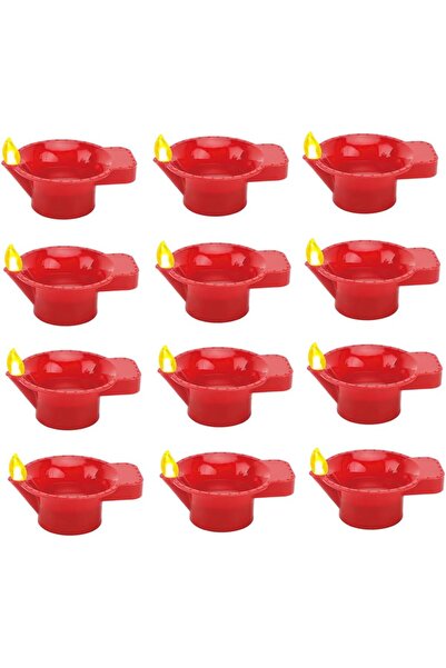 Goodern 12 Pieces Dia LED Decorative Flameless Warm Candle Lights