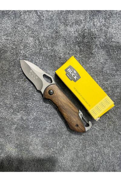 BUCK Ahşap kasa küçükboy mini çakı //15cm-×48