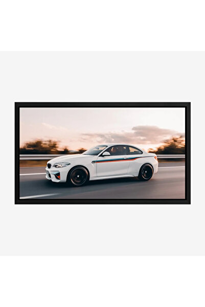 Tajridhome لوحة سيارات - سيارة رياضية - ألوان دافئة - ديناميكي - لوحات فن عصر...