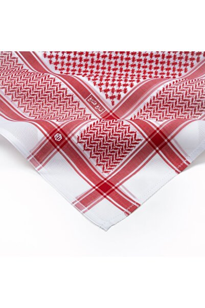 First Life Red Hashtag Shemagh