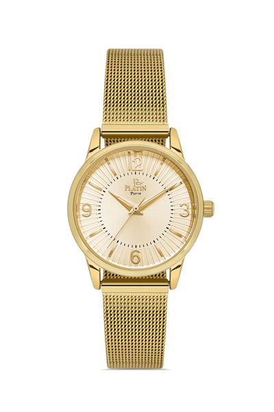 Platin Pierre Pl-1237Lc-B4 Straw Cord Women's Wristwatch