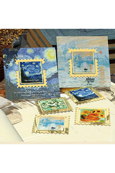 Kolbi Craft Sunrise Van Gogh Gold-Plated Metal Bookmark Gift Artistic