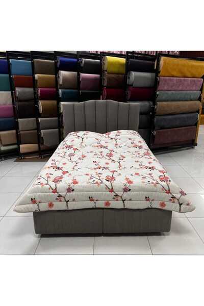 Tutku yorgan ve pike لحاف فردي من الألياف مقاس 155×215