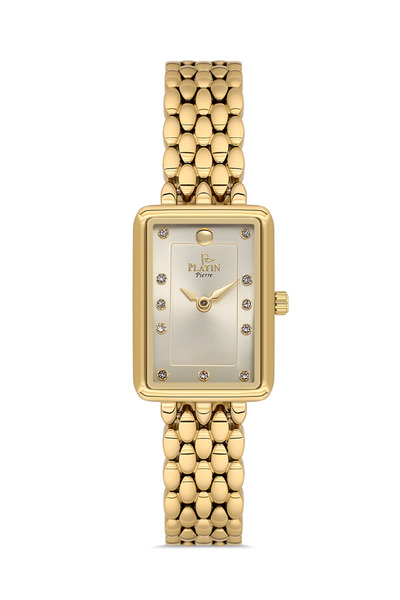 Platin Pierre Pl-1258La-B4 Square Women's Wristwatch