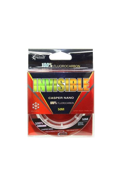 CAPTAIN Casper Nano %100 Fluoro Carbon Misina 50mt
