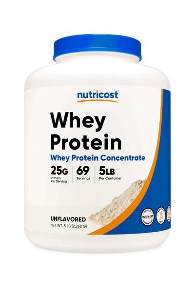 Nutricost Whey Protein Concentrate, 25 G Protein Per Serving | 69 SERVINGS | ...