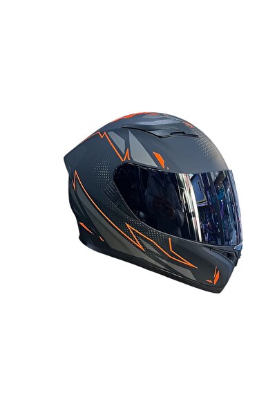 RHKC MOTOTEZ 316 FULL FACE KAPALI MOTOSİKLET KASKI (SEFAF VİZÖRLE GELMEKTE)