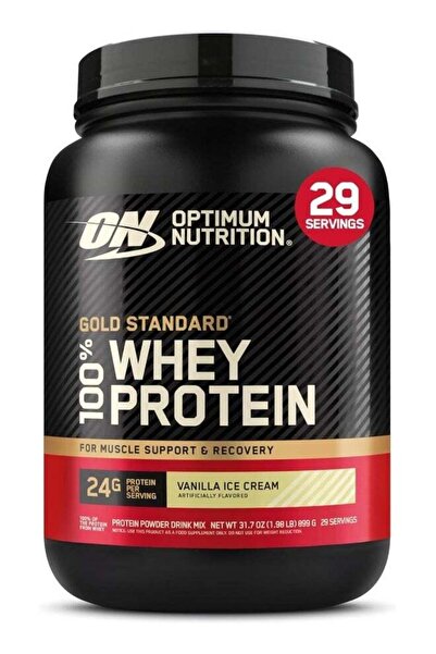 Optimum Nutrition Gold Standard 100% Whey Protein Powder - Vanilla Ice Cream