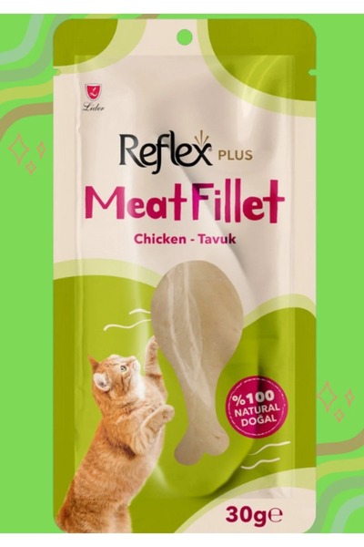 Reflex MEAT FİLLET 30gR TAVUK FİLETO KEDİ ÖDÜLÜ