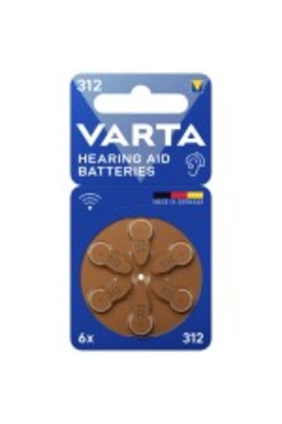 Varta Ear Battery No: 312 6L