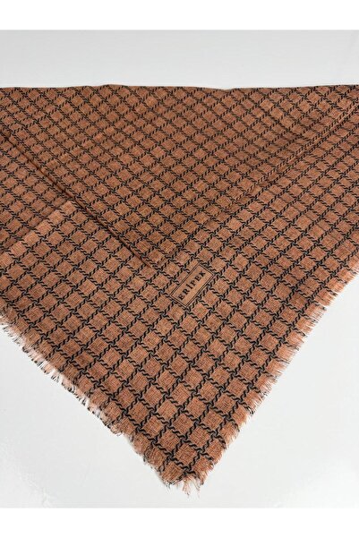 Eripek Eșarfă din in cu model - 06112-18