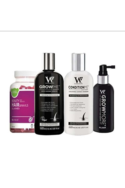 Watermans Hair care set: shampoo, conditioner, serum, nutritional supplement