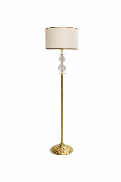 VENÜS NOVA VENÜS BETELGEUSE BURGULU GOLD LAMBADER CAM KÜRE KREM GOLD ŞERİTLİ ...