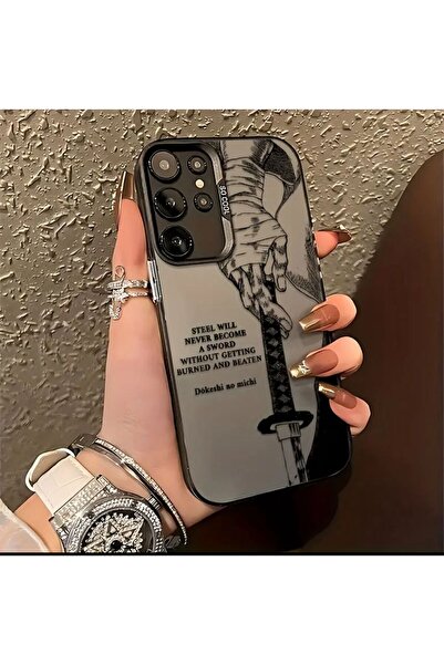 Caseji حافظة هاتف سامسونج جالاكسي S25 FE متوافقة مع نمط الساموراي مطبوع المقا...