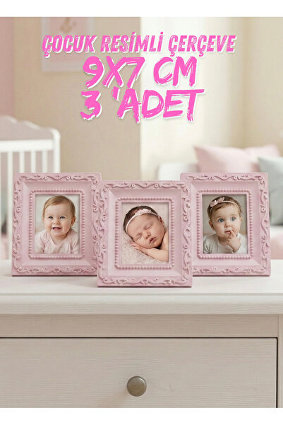 Yuesgo 3 ADET kişiye özel fotoğraflı Çocuk Fotoğraf Çerçevesi Buzdolabı İçin ...