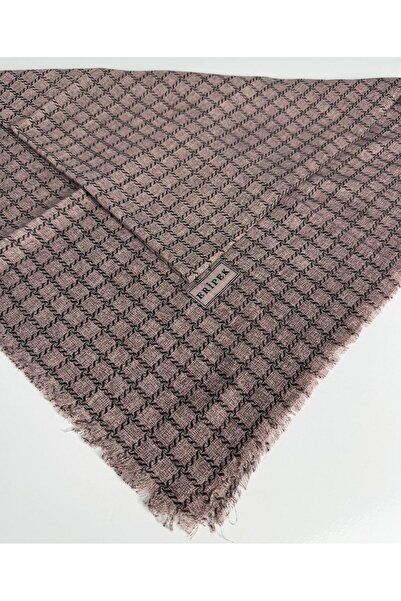 Eripek Eșarfă din in cu model - 06112-04