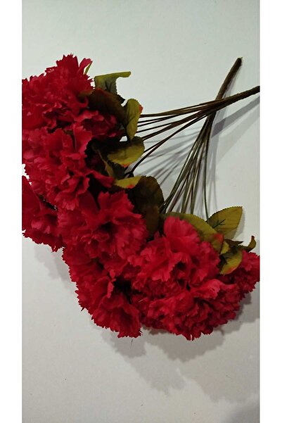 Handmade Yapay KARAFİL 11 kafa 50 cm saksı vazo dekor çiceği