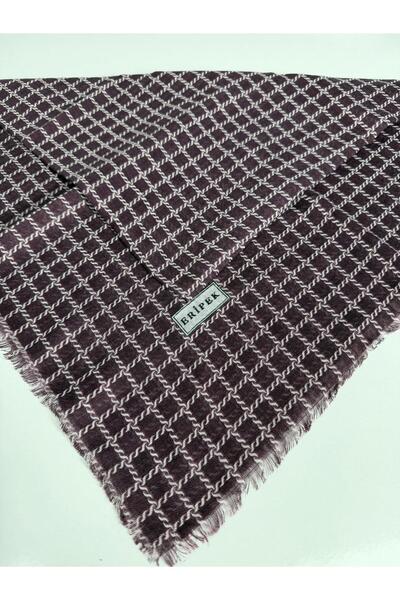 Eripek Eșarfă din in cu model - 06112-02