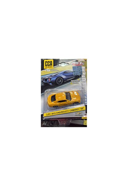 CCA 2013 Chevrolet Camaro SS Sarı 1/64 Model Araba