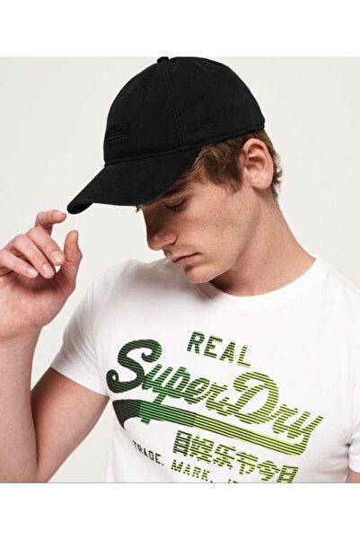 SUPERDRY Classic baseball cap, made of 100% cotton, adjustable buckle at the ...