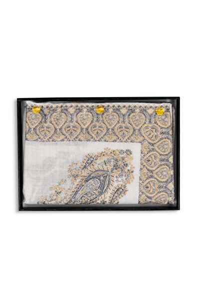 First Life شال كشميري حياكة يدوية فاخر