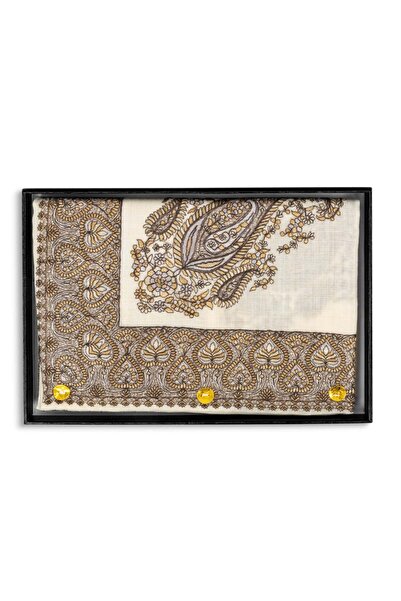 First Life Luxury hand-knitted cashmere shawl