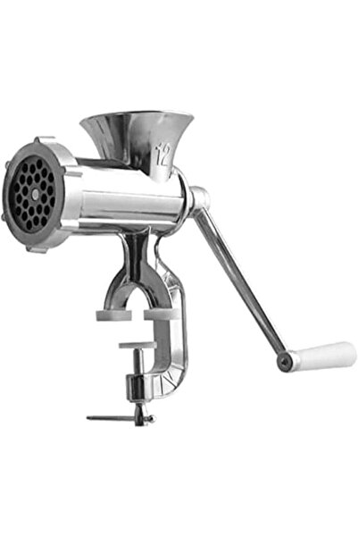 Generic Cast Iron Hand Meat Grinder with Steel Table Clamp, Meat Mincer Sausa...