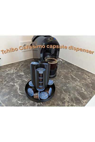 Miralux Cafissimo Uyumlu Kapsül Kahve Standı Dekoratif Çok Amaçlı 20 Kapsül S...