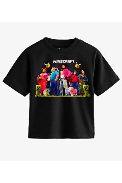 ROLY Tricou unisex, 100% bumbac, Minecraft Movie