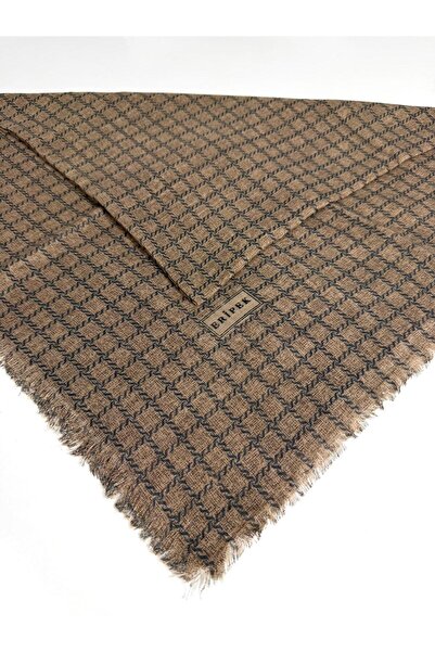 Eripek Eșarfă din in cu model - 06112-21