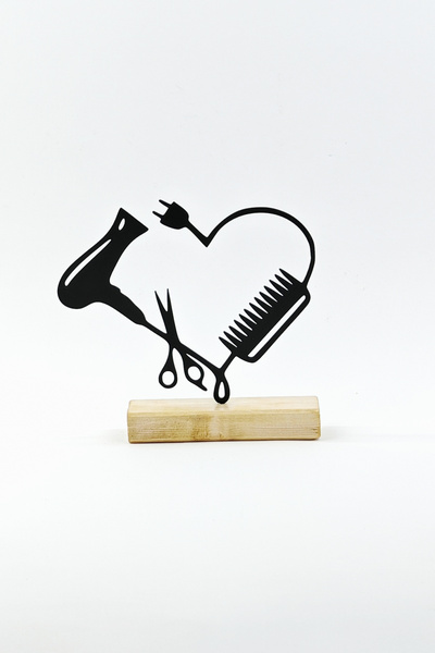 ChillOutlet Hairstylist furniture decoration 14x18 cm