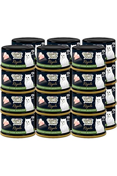 Fancy Feast دجاج رويال مشوي، 85 غرام (عبوة من 24 علبة)