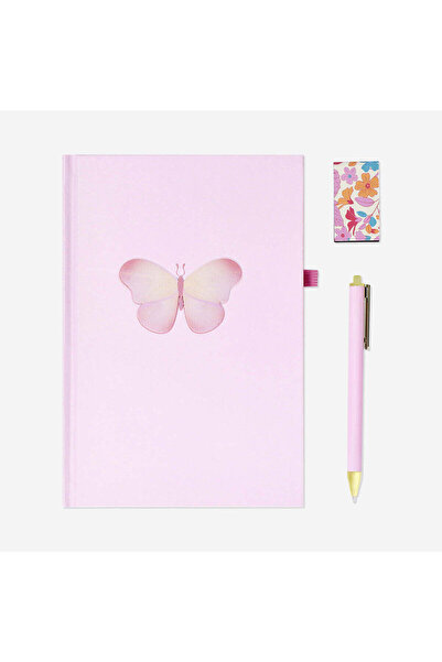 Flying Tiger Copenhagen Pembe Kalemli Bullet Planlayıcı A5