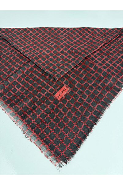 Eripek Eșarfă din in cu modele - 06112-23