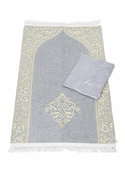 Gerenic Chanel prayer rug with open prayer shawl (prayer robe), rose cool fabric