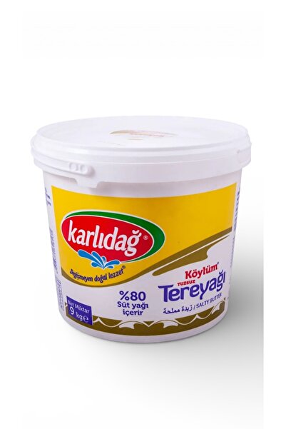 DUMAN GURME KARLIDAĞ TEREYAĞI KÖYLÜM TUZSUZ 8 KG