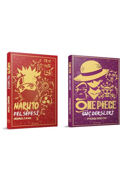 Teras Kitap Naruto Felsefesi + One Piece Güç Dersleri Seti 2 Kitap Takım