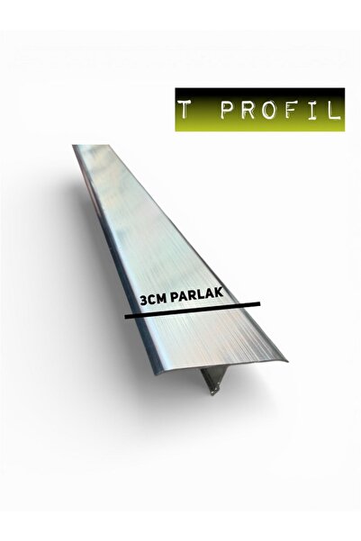 Nalbur Bakkal 3cm Kapı Eşik Profili Parke Kapı Altı Çıtası T Model Alüminyum ...