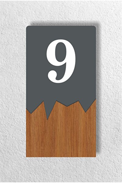 zafrakreklam مجمع معدني عمودي - مجمع سكني خشبي - رقم باب المكتب الفندقي - رقم...