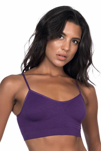 IVYRAE Γυναικείο χωρίς ραφές Soft Texture Rope Strap Sports Bustier Αναπνεύσι...