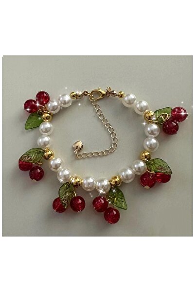 Serashine Tasarım kiraz 🍒 Pinterest bileklik