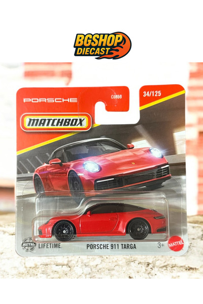 HOT WHEELS MATCHBOX -Porsche 911 Targa (NADİR BULUNUR KOLLEKSİYONLUK)