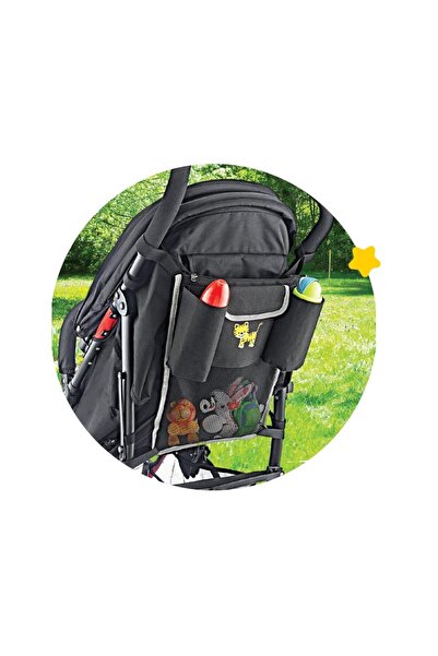 NW NessiWorld Stroller Back Organizer 473 Black