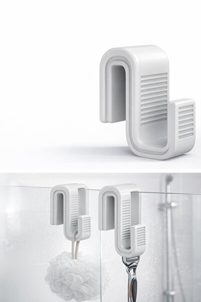 3DayıCrafts Ayarlanabilir Duş Askısı – Delme Gerektirmez, Cam Duş Paneli Uyum...