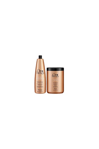Fanola SET Oro Therapy Aur 24k Sampon 1L si Masca 1L