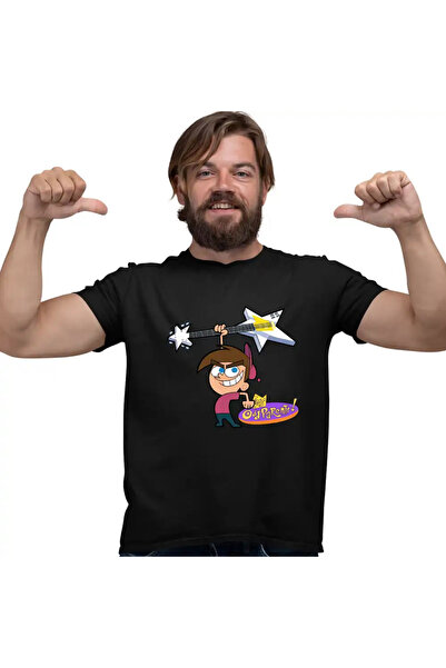 OEM Men's T-Shirt Fairly Odd Parents Timmy Turner Guitar Wizards of the Coast