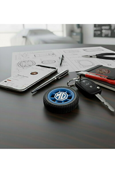 Ümraniye3d Modern Keychain with Mg Logo